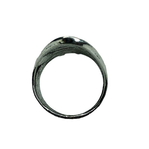 Long Boho Silver Ring - Size 9.5 - Picture 6 of 6